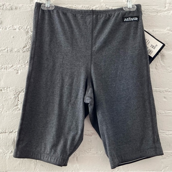 Hind Other - NWT Hind Mens Kinetic Fitness Shorts Large Dark Gray Elastic Waist Drawstring